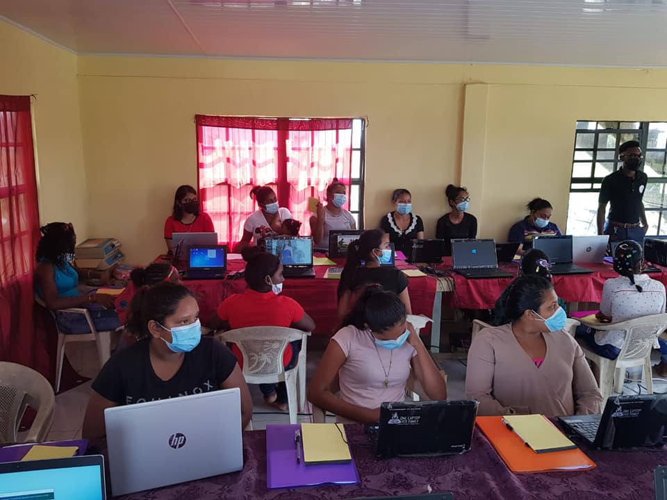 Community ICT Training Launched in Johanna, Black Bush Polder