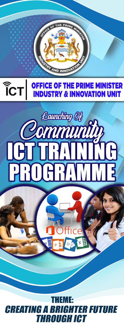 Launching of the Community ICT Training Programme 2021 – Theme: Creating a Better Future Through ICT