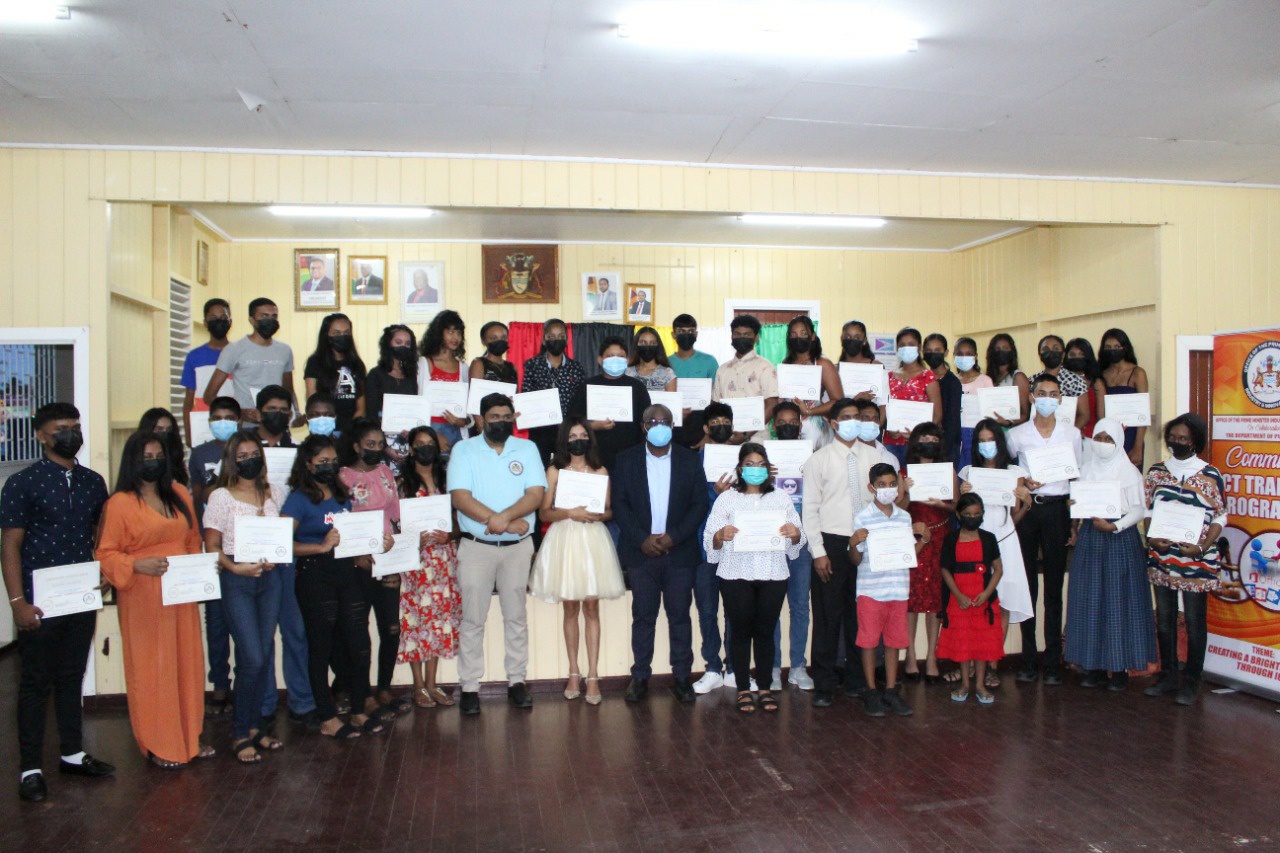 Some forty-four children and young adults from the BetterHope/ LBI communities graduated from the Industry and Innovation Unit’s Community ICT Training Programme.