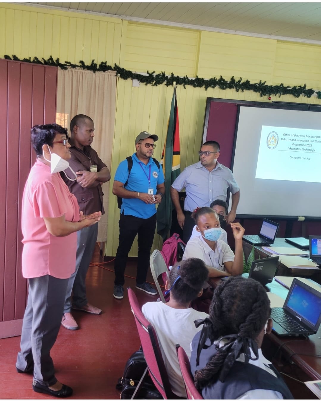 Happening Now | ICT Literacy Programme – Number 78 Village, Corentyne