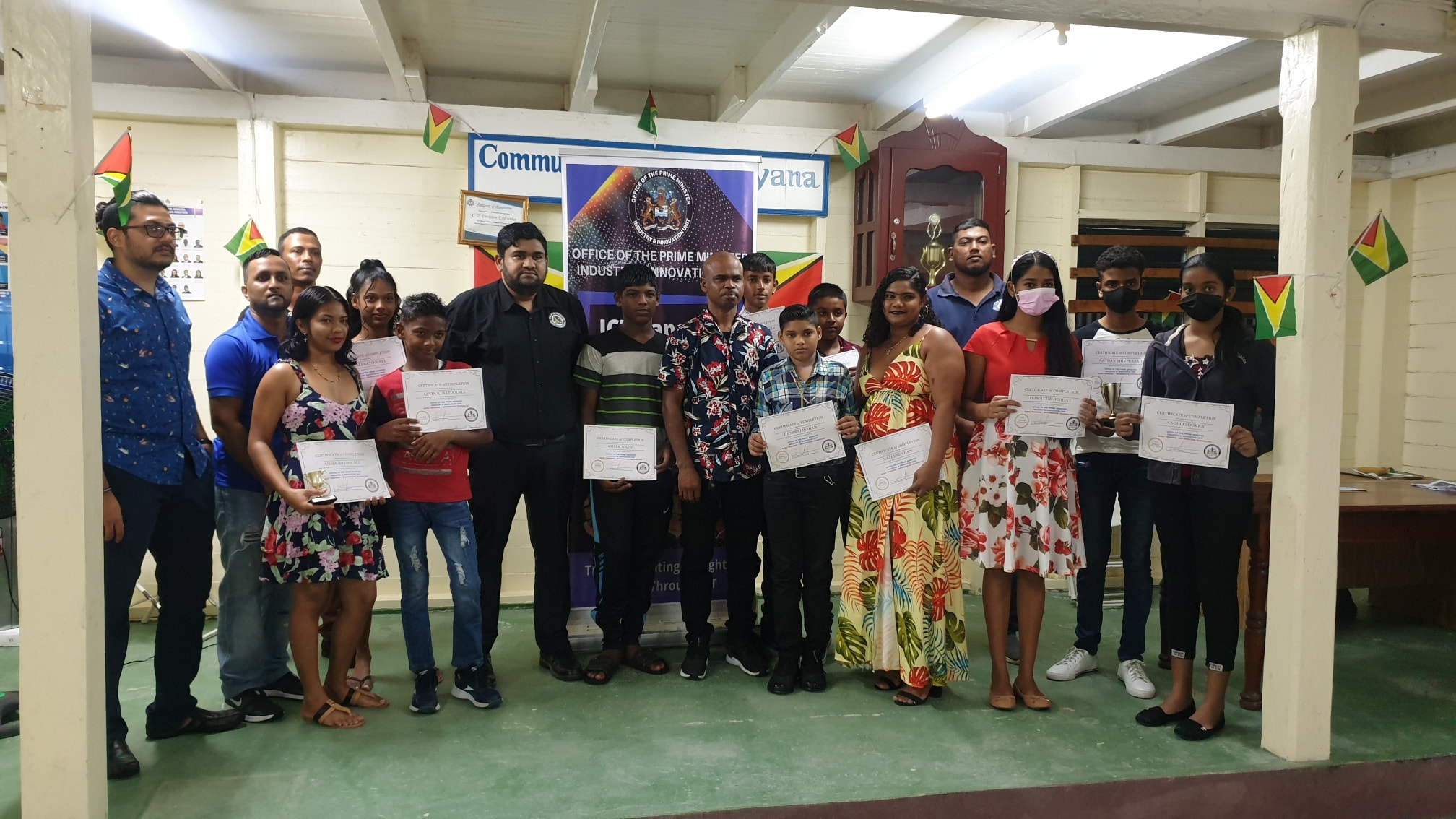 Approximately twenty-one more teenagers and young adults from Chateau Margot ECD are now equipped with basic ICT knowledge.