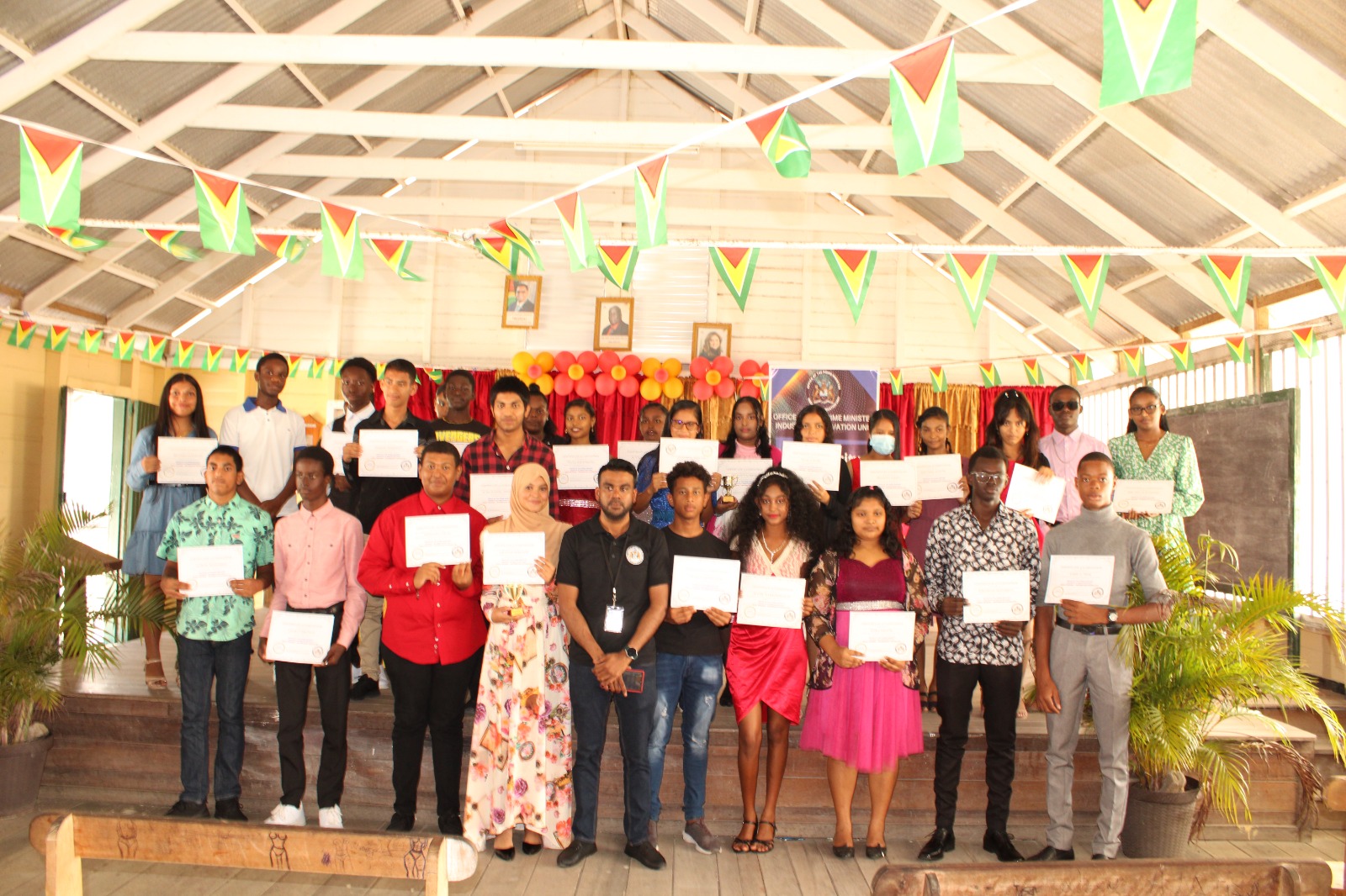 THIRTY PERSONS COMPLETED THE OFFICE OF THE PRIME MINISTER- BASIC ICT LITERACY PROGRAMME