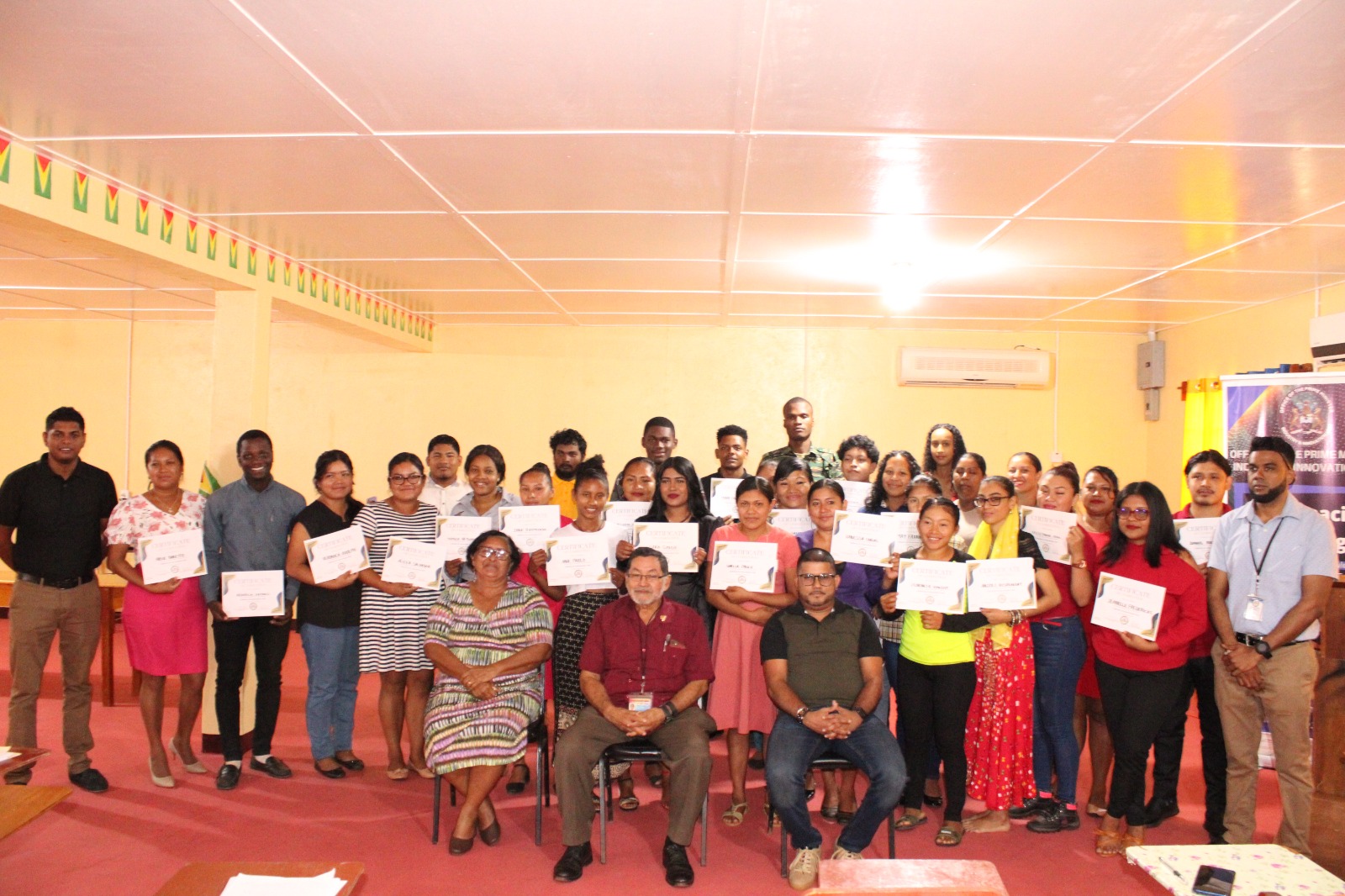 Office of the Prime Minister “Train the Trainers” programme concluded in Lethem, Region Nine