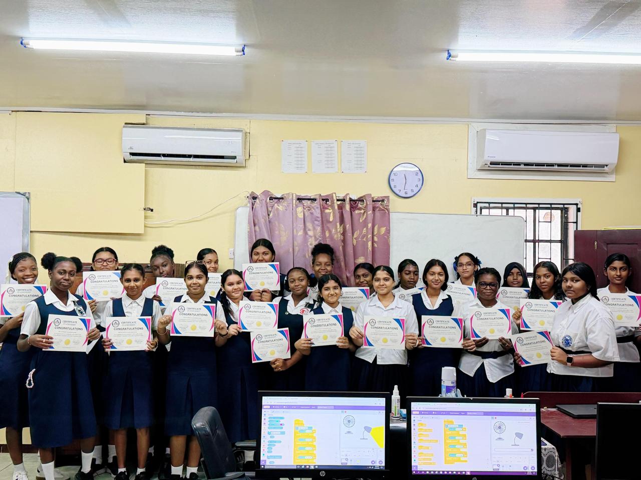 Empowering Guyanese Girls Through Code