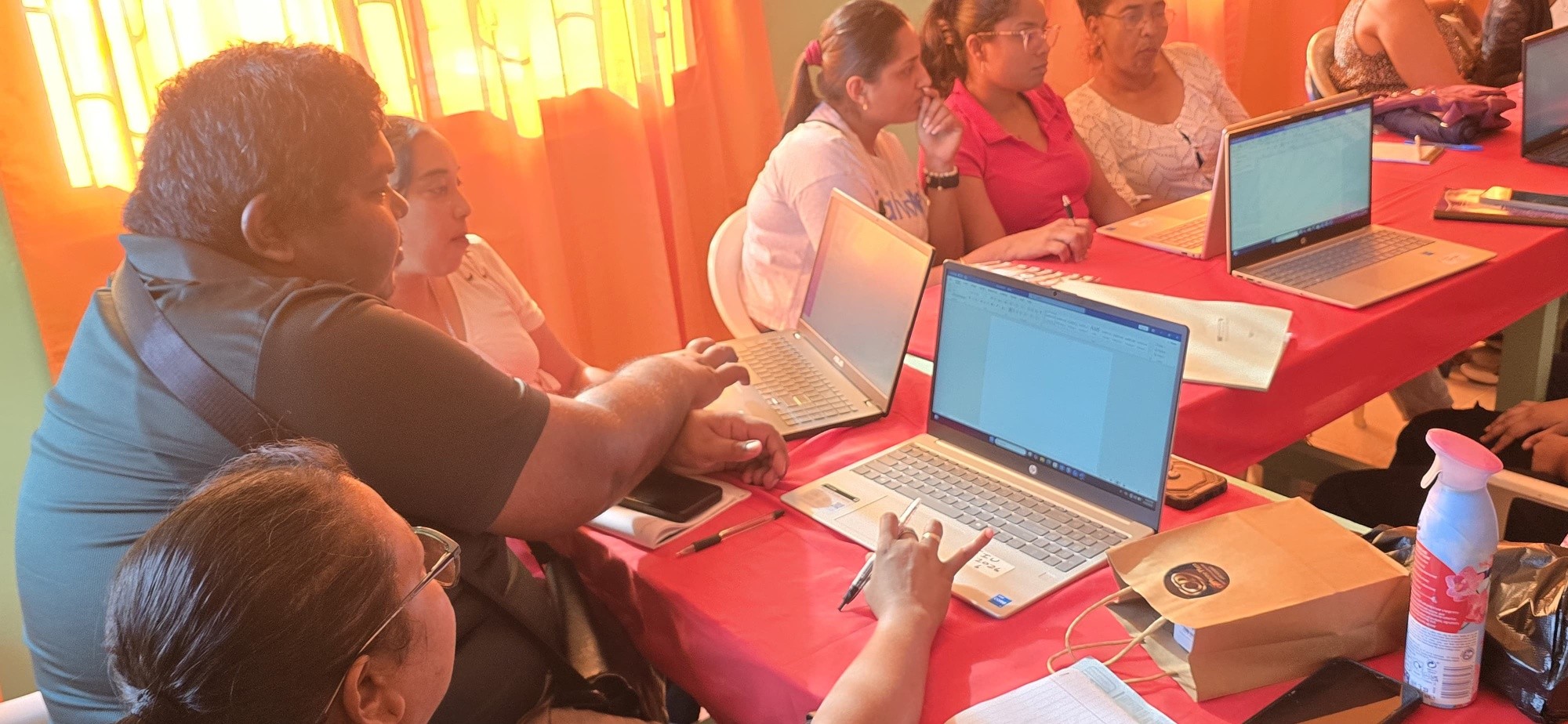 Empowering Communities|| ICT Training underway on the Essequibo Coast
