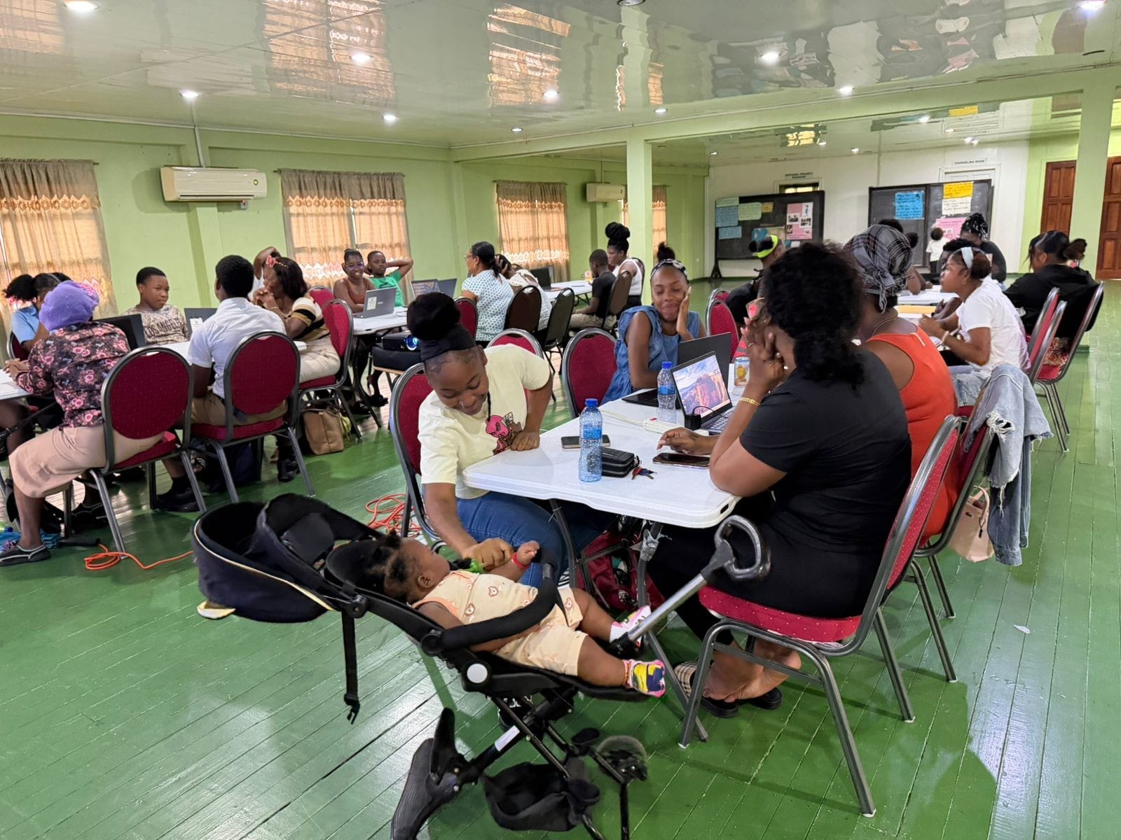 Rain or Shine: ICT Digital Literacy Programme Empowers Participants Across Regions 4, 5 and 6